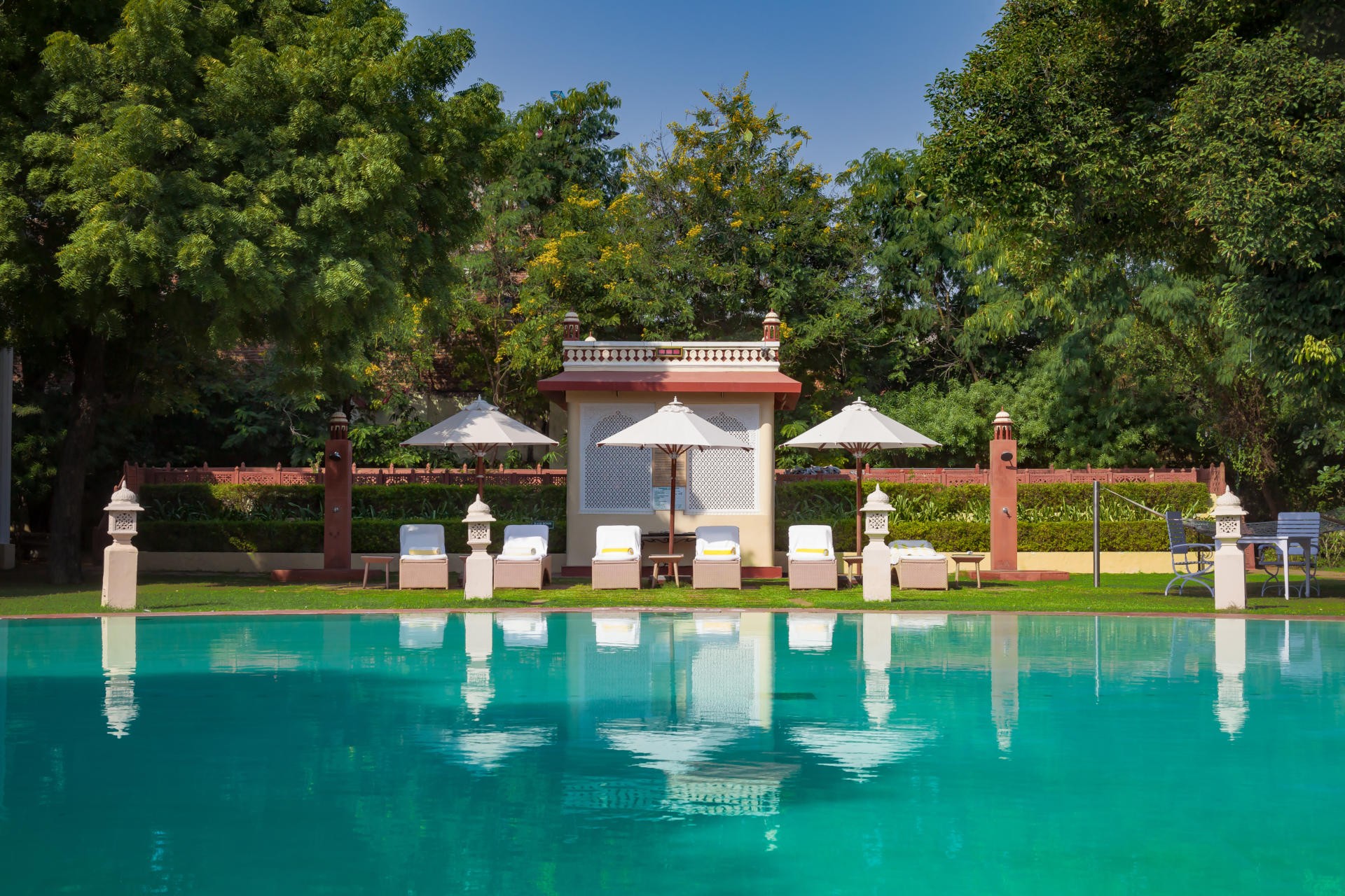 Poolside – Jai Mahal Palace, Jaipur - World Wellness Weekend